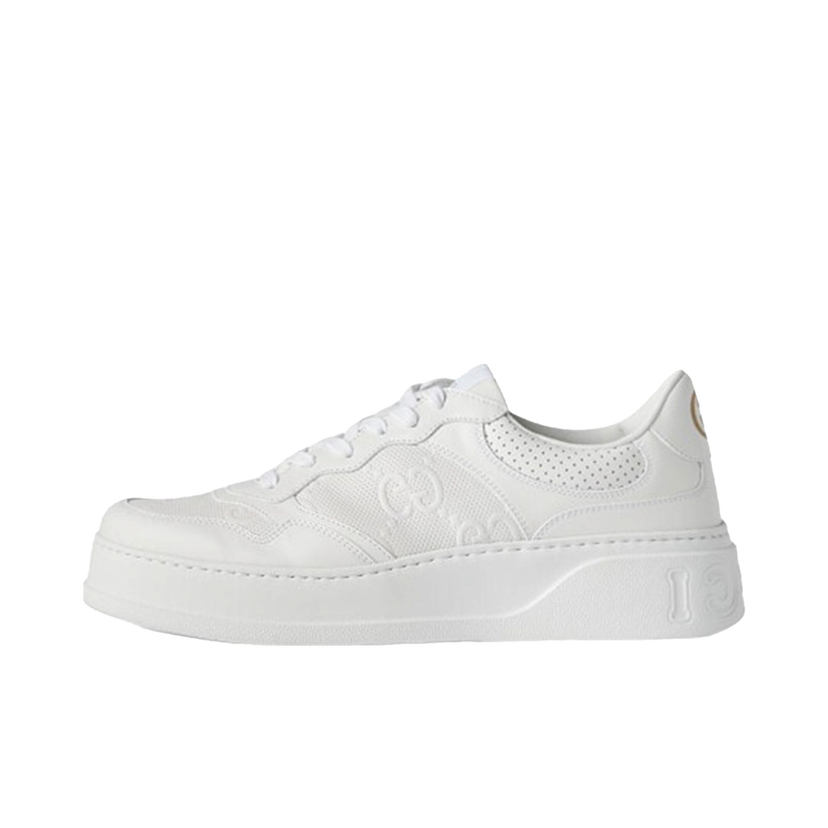 Sneakers og sko Gucci GG Embossed Hvid | 669582 1XL10 9014