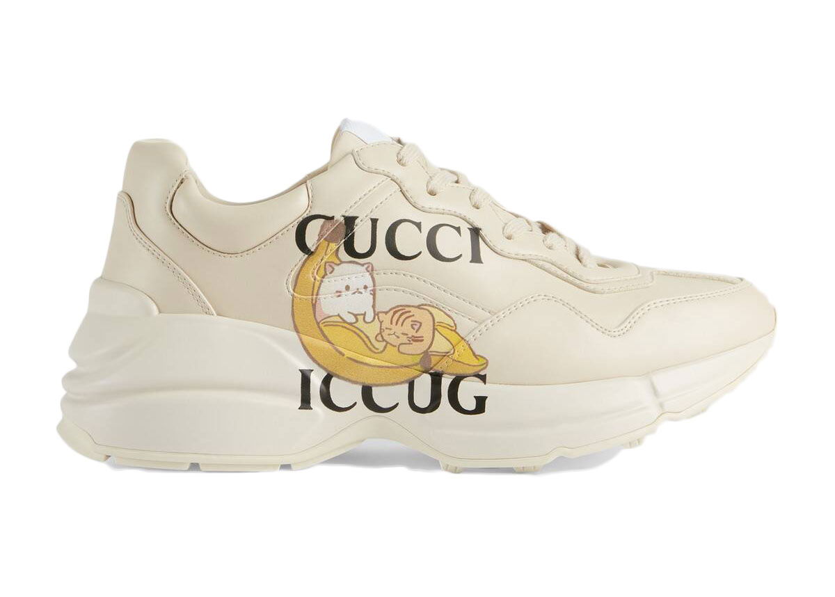 Sneakers og sko Gucci Rython 'Bananya' (W) Beige | 659408 2SH00 9522, 0