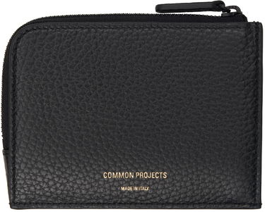 Tegnebog Common Projects Black Zipper Wallet Sort | ARTICLE 9179, 0