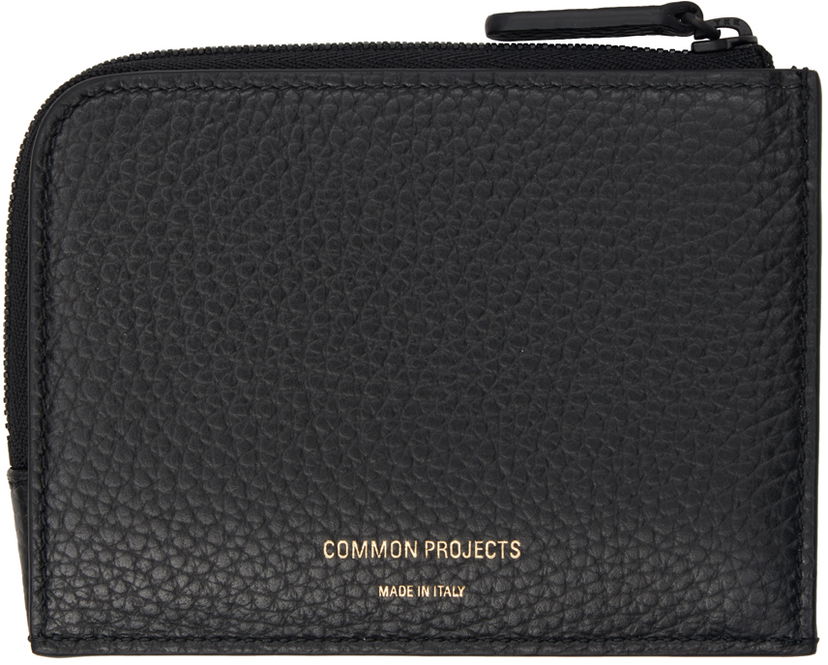 Tegnebog Common Projects Black Zipper Wallet Sort | ARTICLE 9179