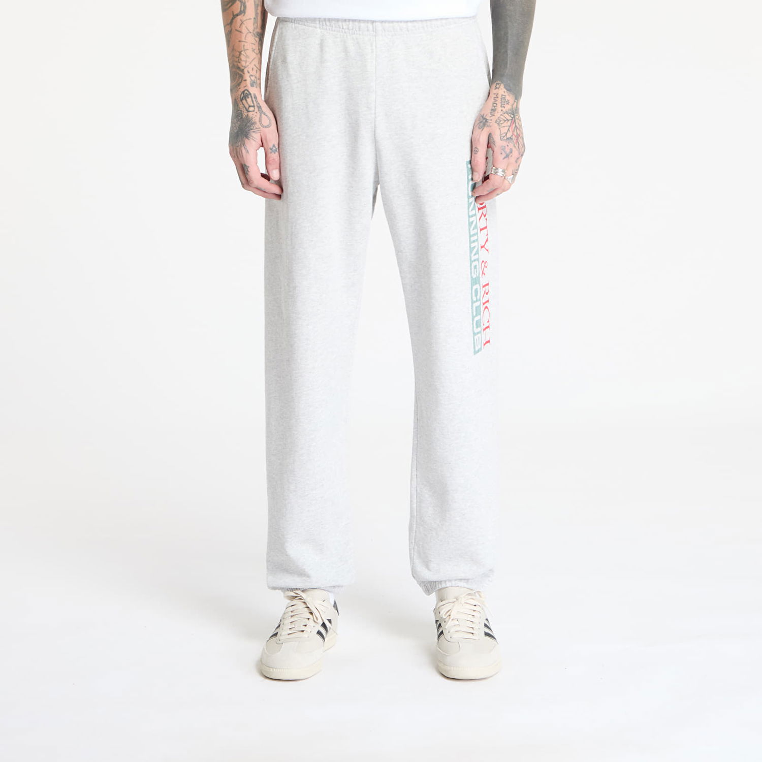 Joggingbukser Sporty & Rich Sporty & Rich Finish Line Sweatpants Grå | PA036514167GY03, 0