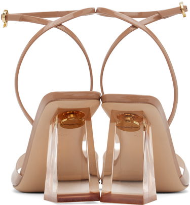 Sneakers og sko Gianvito Rossi Gianvito Rossi Cosmic Heeled Sandals Beige | G32208.85PLX.GSV, 1