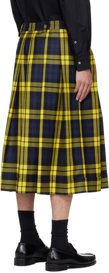 Shorts Vivienne Westwood Vivienne Westwood Pleated Tartan Culottes Gul | 3F01000C-W0175-, 2