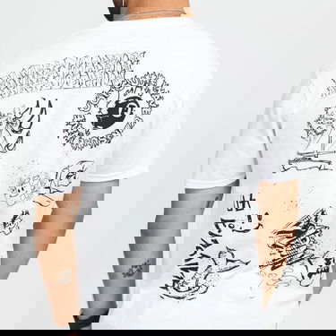 T-shirt Pink Dolphin Consume Waves Tee Hvid | Consume Waves White, 3