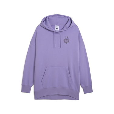Sweatshirt Puma PUMA x HELLO KITTY AND FRIENDS Oversized Hoodie Lilla | 631614_29, 0