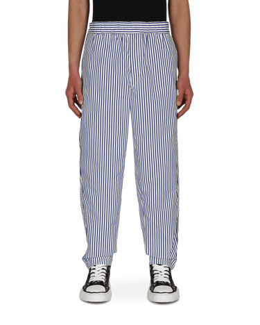 Bukser Comme des Garçons Stripe Trousers Mørkeblå | FG-P008-SS21 1, 3
