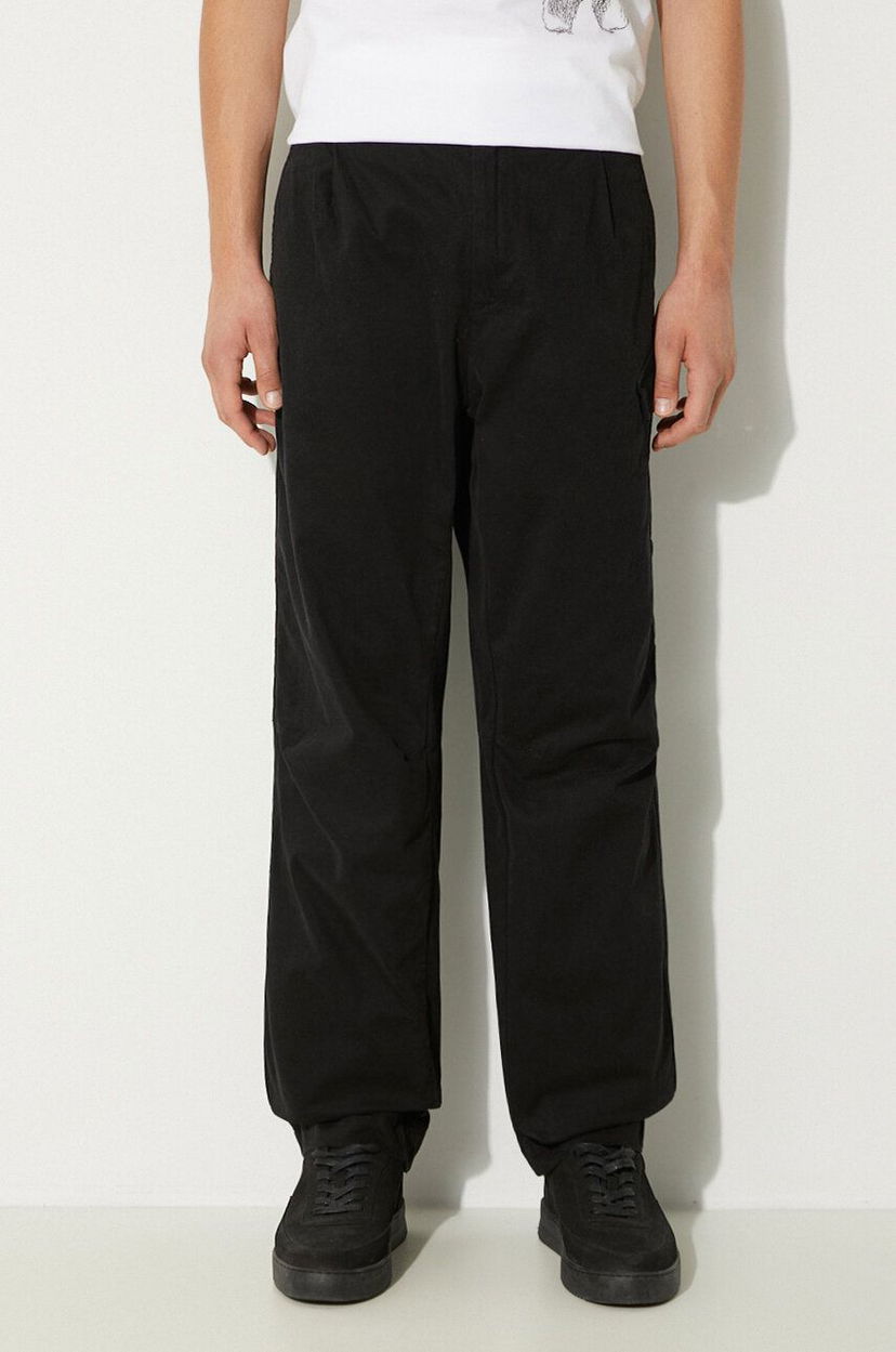 Bukser C.P. Company Loose Chino Pants Sort | 17CMPA110A005529G