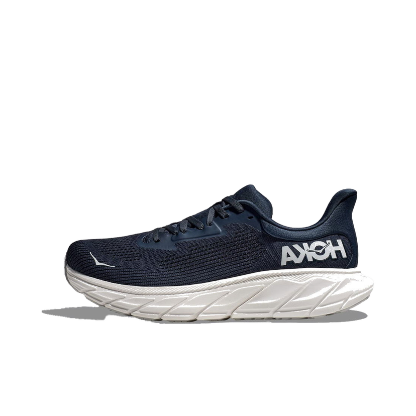 Løbe Hoka One One Arahi 7 Outerspace White Sort | 11478850-OPC