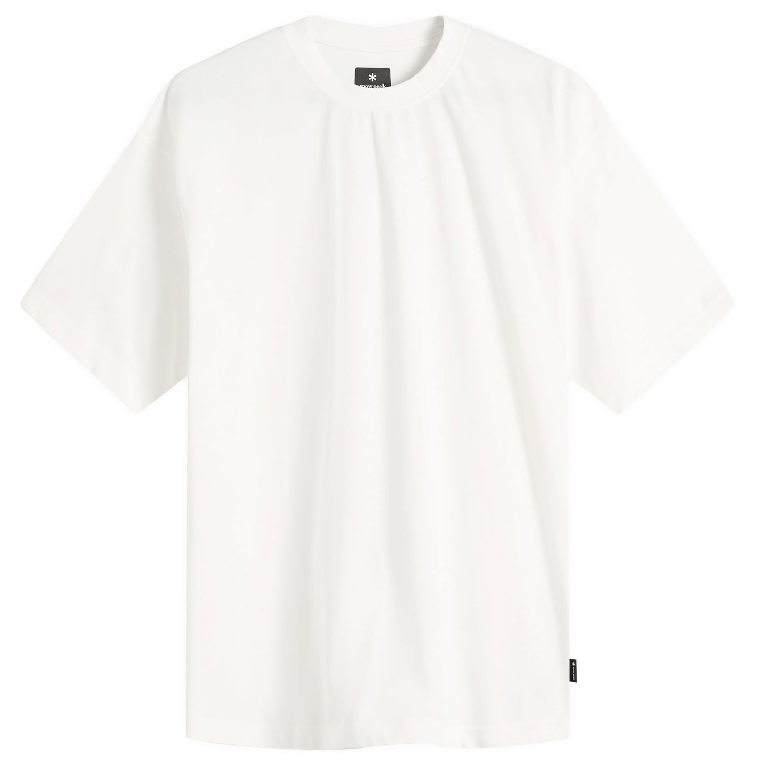 T-shirt Snow Peak Snow Peak Back Printed Logo T-Shirt, Size Small Hvid | NSD-TS-25AU004-OFW, 0