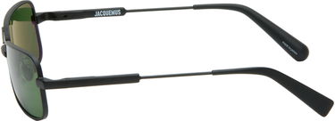 Solbriller Jacquemus Jacquemus 'The Stazione' Sunglasses Sort | JAC118C3SUN, 2