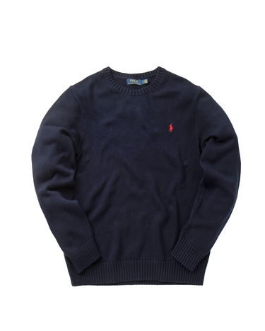 Sweater Polo by Ralph Lauren Crewneck Knit Mørkeblå | 710810846001, 3