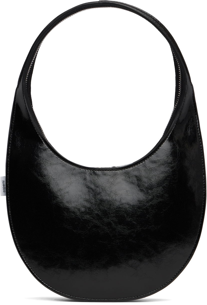 Håndtaske Coperni Coperni Cactus Soft Swipe Bag Sort | COPBA108F6054