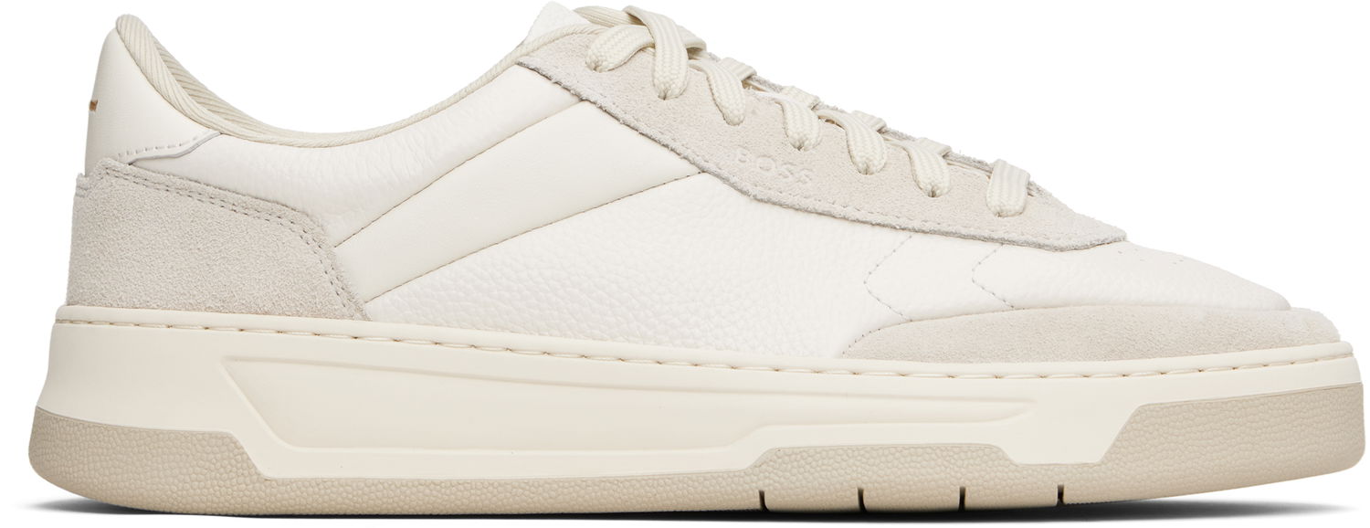 Tøj BOSS BOSS Embossed-Logo Hvid | 50548705, 0