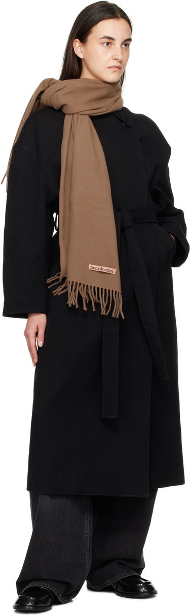 Tørklæde Acne Studios Wool Scarf Gul | CA0210-, 4