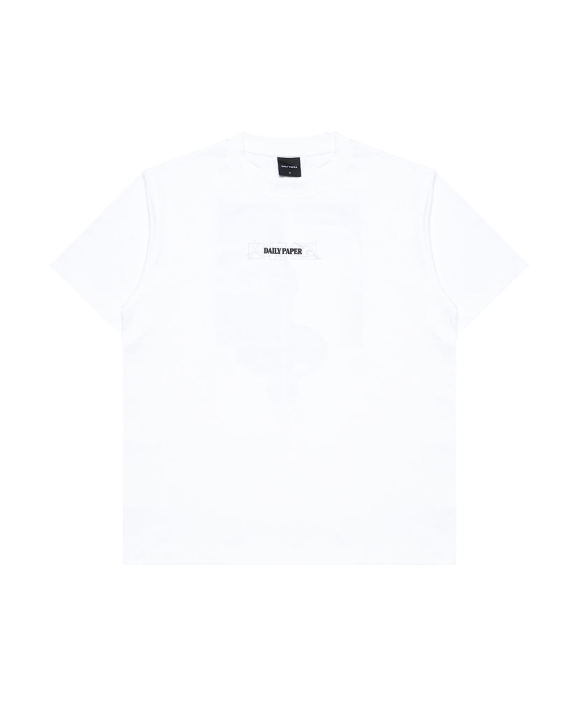 T-shirt DAILY PAPER Mirror SS T-Shirt Hvid | 2421083