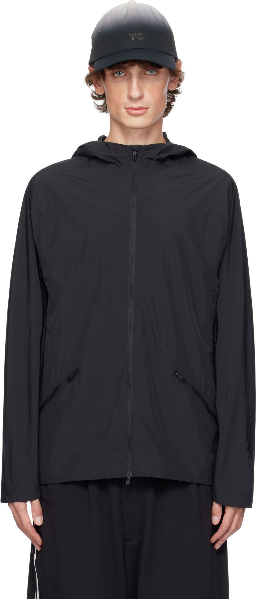 Vindjakke Y-3 Run Jacket Sort | IW9999
