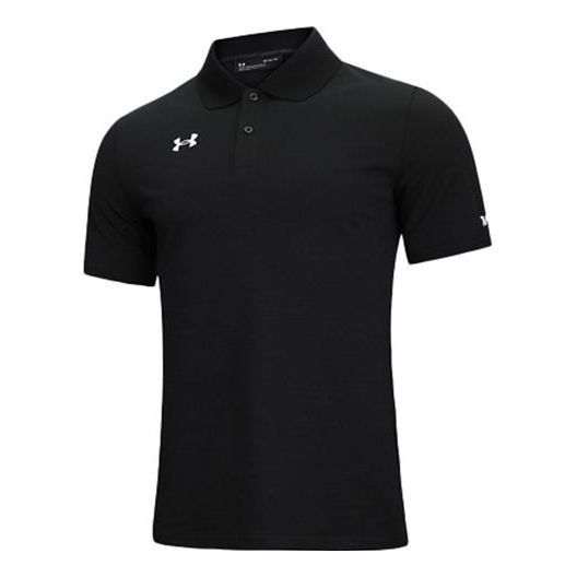 Polo skjorte Under Armour Training Short Sleeve Polo Sort | 21500536-001