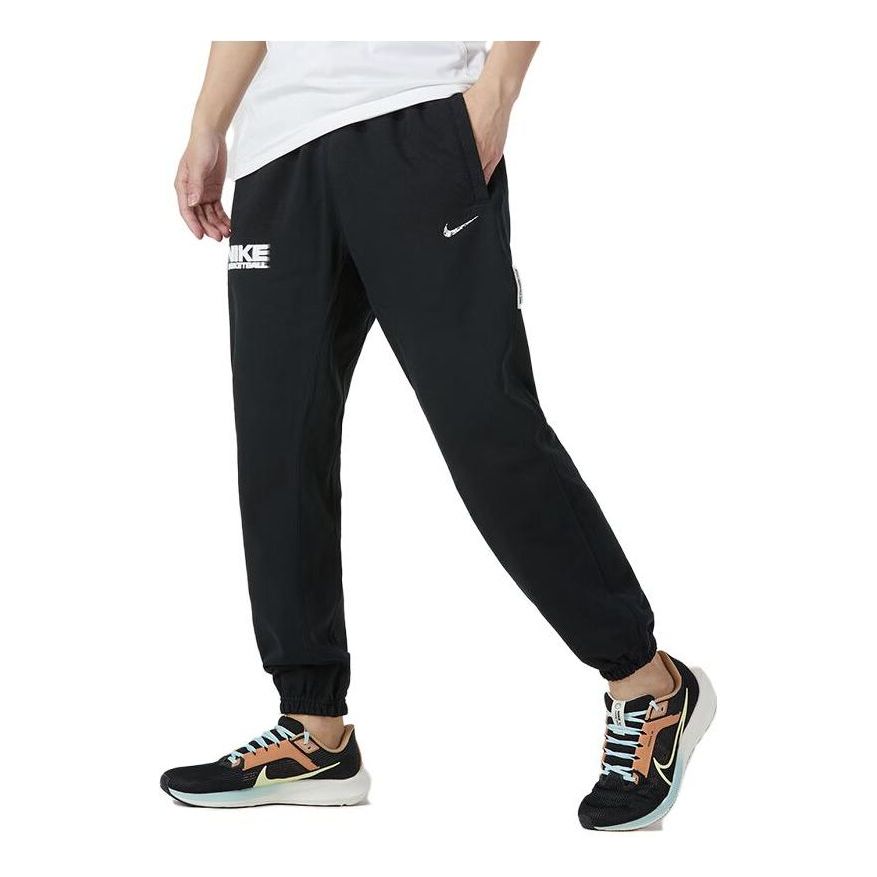 Joggingbukser Nike Standard Issue Basketball Pants Sort | FB7004-010, 0