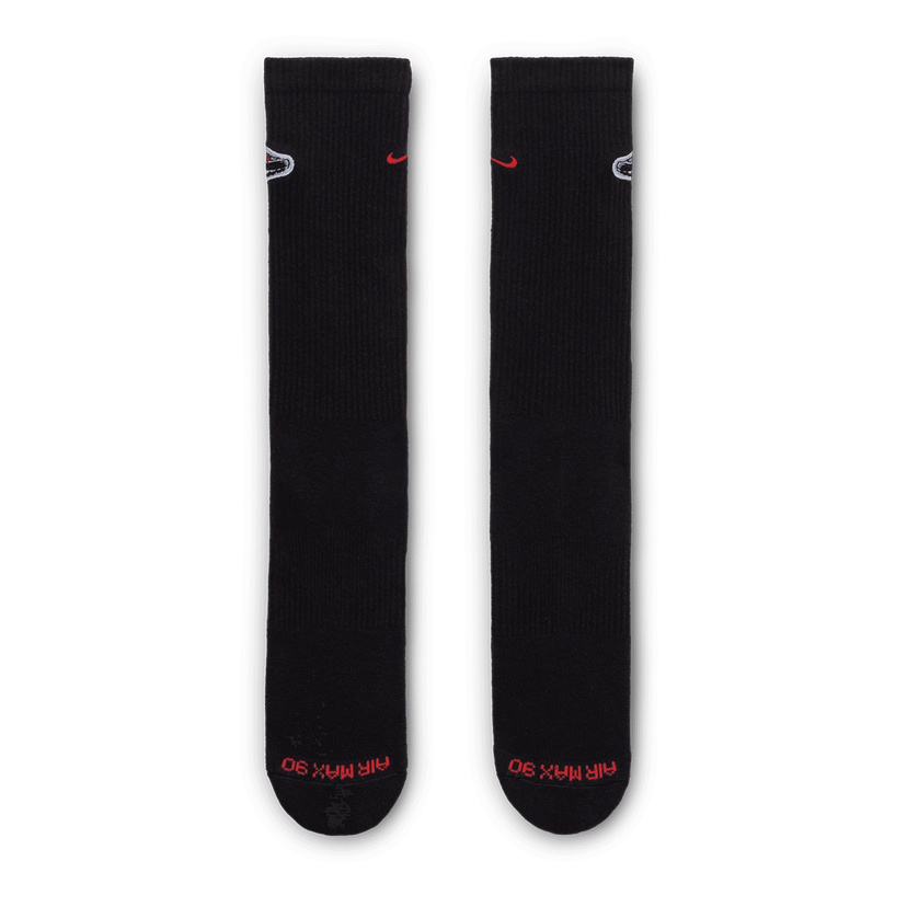 Sokker Nike Air Max 90 Crew Socks Sort | IB4150-010