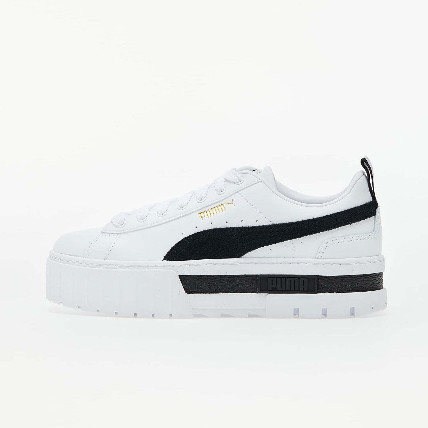 Sneakers og sko Puma Mayze Leather Hvid | 38198301, 0