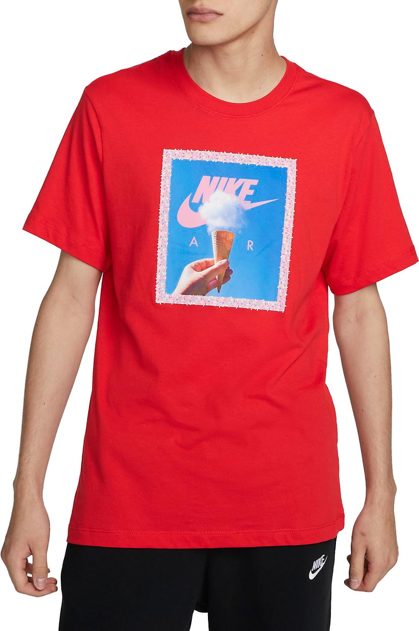 T-shirt Nike Nike Sportswear Snow Cone Air T-Shirt Rød | dm2285-657