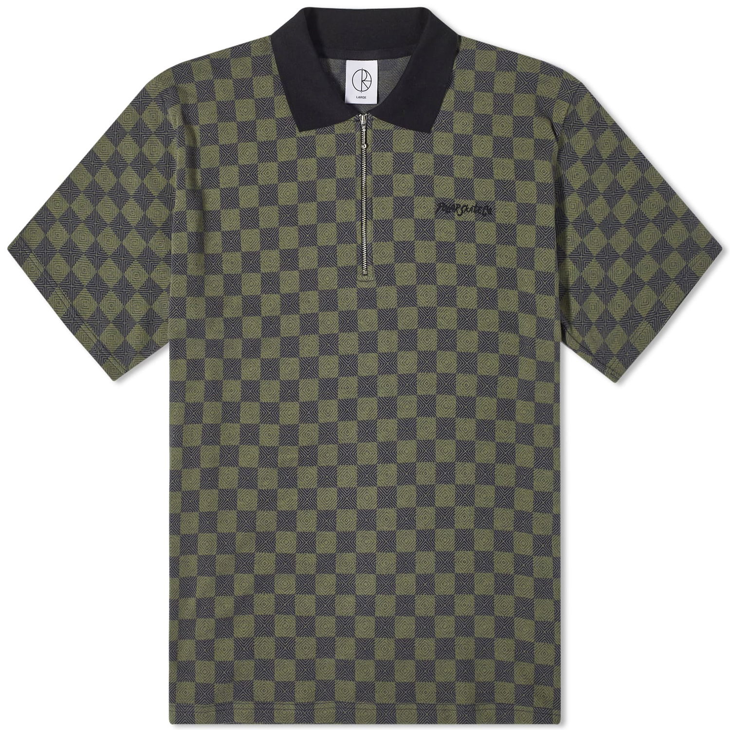 Polo skjorte Polar Skate Co. Jacques Polo Grøn | PSC-B-W23-9, 0
