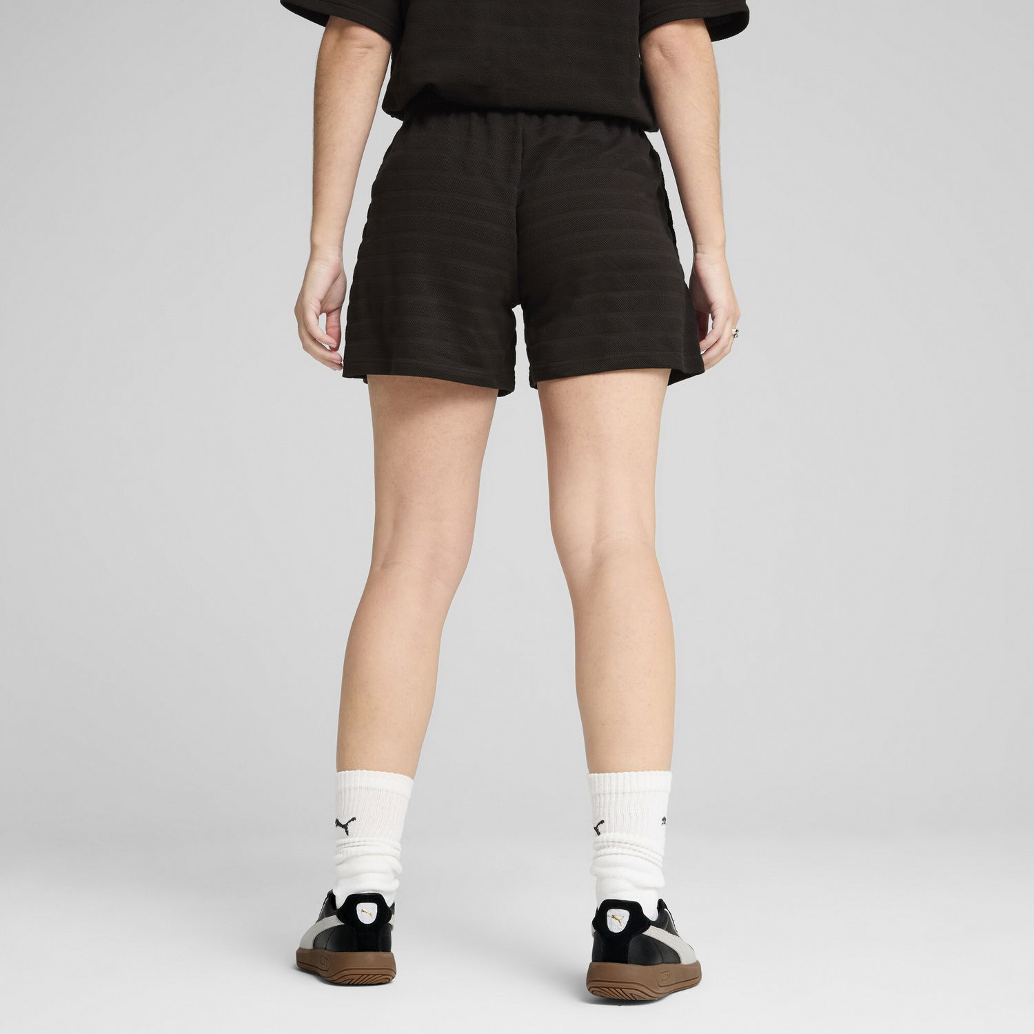 Shorts Puma ESS Elevated Structured 5" High-Waisted Shorts Sort | 685028_01, 1