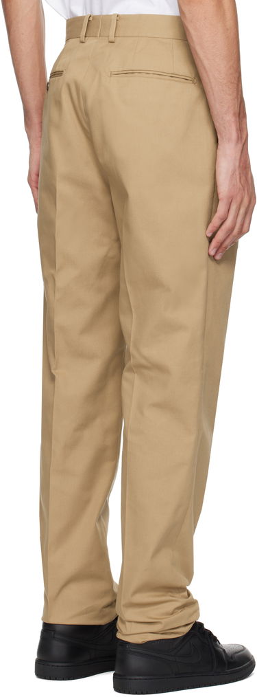 Bukser WACKO MARIA WACKO MARIA Pleated Trousers Beige | 25SSE-WMP-TR01, 2