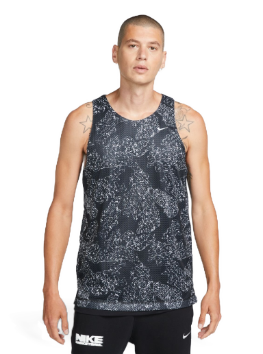 Jersey Nike Dri-FIT Standard Issue Reversible Basketball Jersey Black Sort | FB7055-010