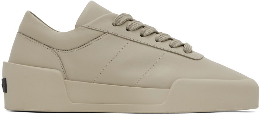 Sneakers og sko Fear of God Taupe Aerobic Low Sneakers Grå | FG880-101FLT, 0
