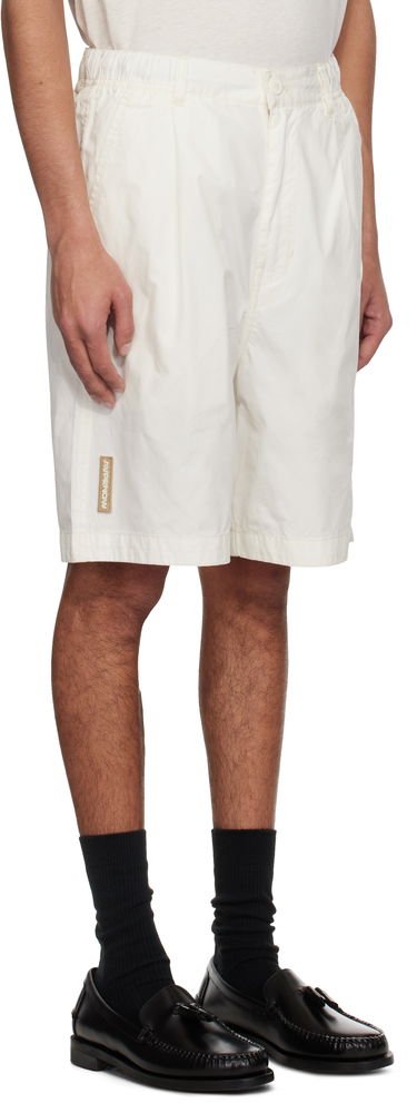 Shorts AAPE by A Bathing Ape AAPE by A Bathing Ape 'AAPE Now' Woven Shorts Hvid | AAPSPMB670XXNIVX, 1