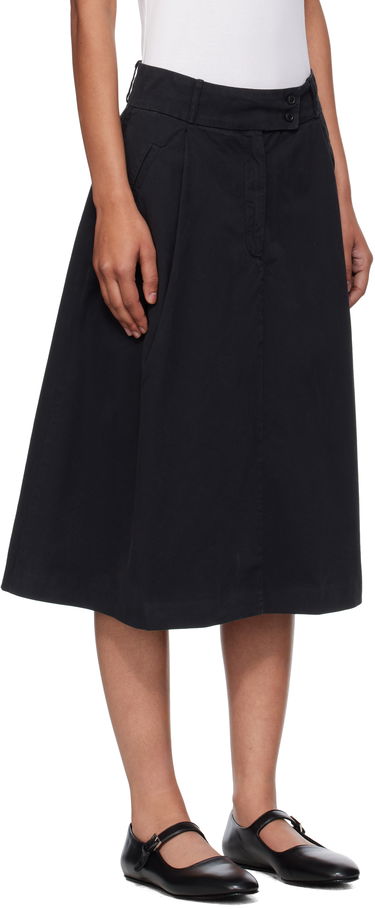 Nederdel A.P.C. A.P.C. Deborah Midi Skirt Sort | COHKU-F06453, 1