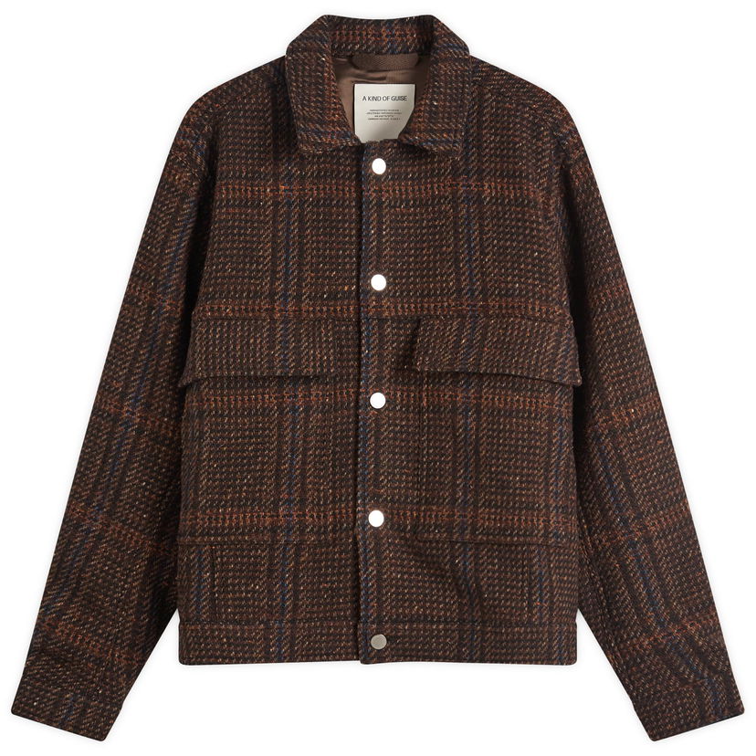 Jakke A Kind of Guise A Kind of Guise Dragan Wool Jacket Brun | 3003-14809-657