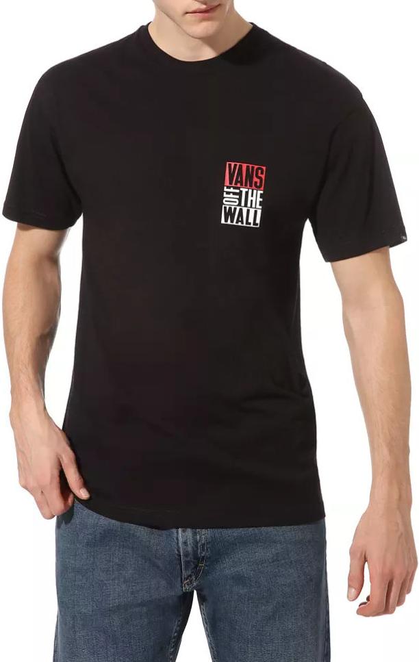 T-shirt Vans NEW STAX T-Shirt Sort | vn0a49q6blk1