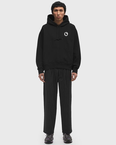 Bukser Carhartt WIP Striped Relaxed Fit Workwear Pants Sort | I034438_9, 2
