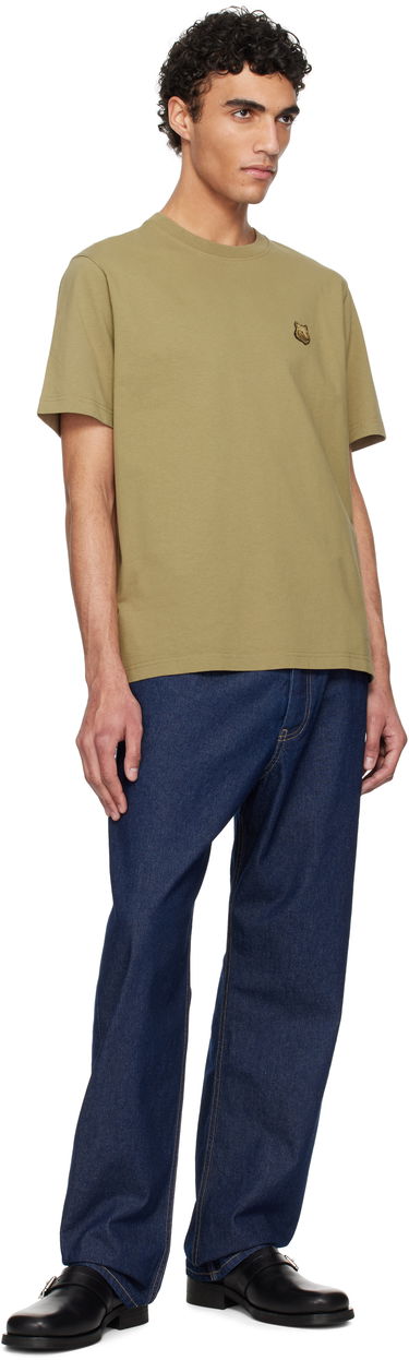 Jeans MAISON KITSUNÉ Maison Kitsuné Straight Denim Jeans Blå | OM01118WW0081, 3