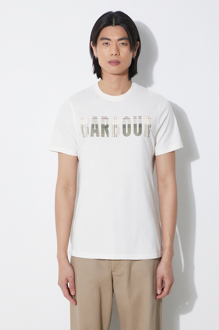T-shirt Barbour T-Shirt With Print Beige | MTS1275, 0