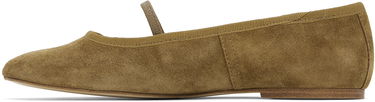Sneakers og sko A.P.C. A.P.C. Swan Ballerina Flats Grøn | PXBTG-F53295, 2