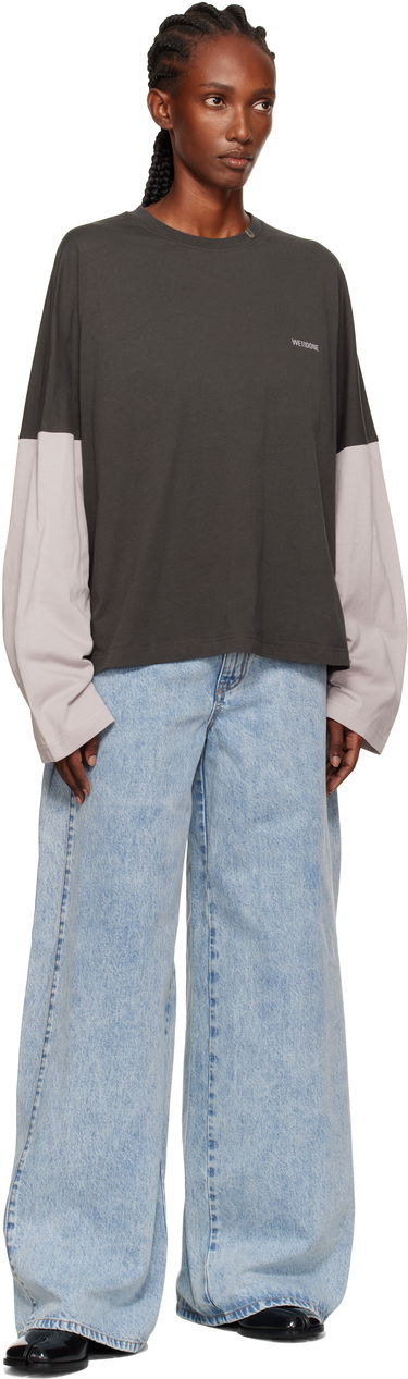 Jeans We11done We11done Oversized Low-Rise Jeans Blå | WD-DP2-25-337-W-SK, 3