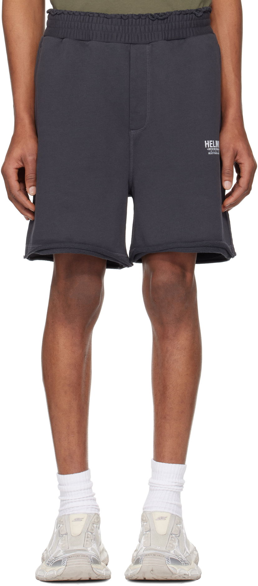 Shorts Helmut Lang Helmut Lang Meatpacking Shorts Grå | O10HM210