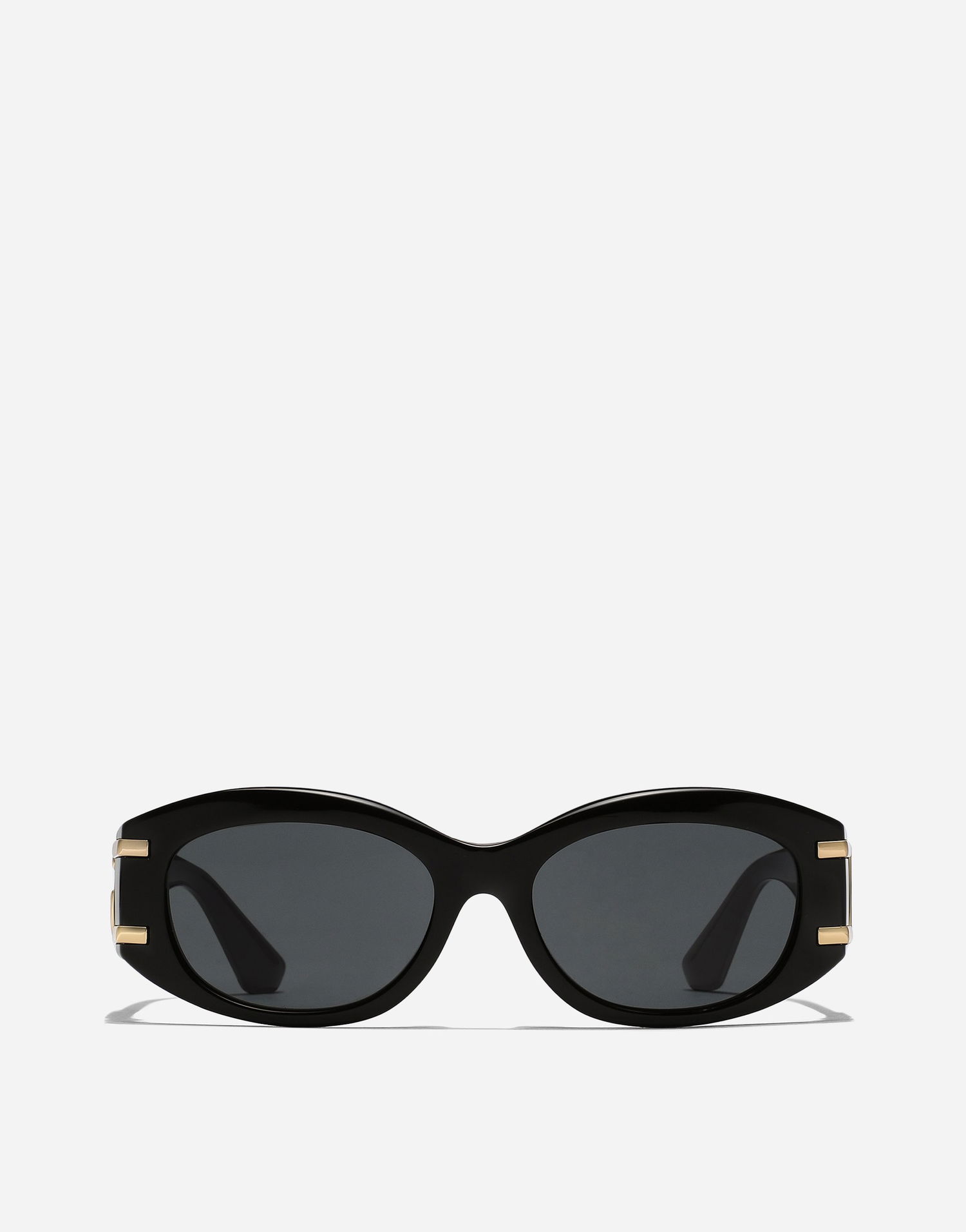 Solbriller Dolce & Gabbana Dolce & Gabbana DG Griffe Oval Sunglasses Sort | VG4502VP1879V000, 0