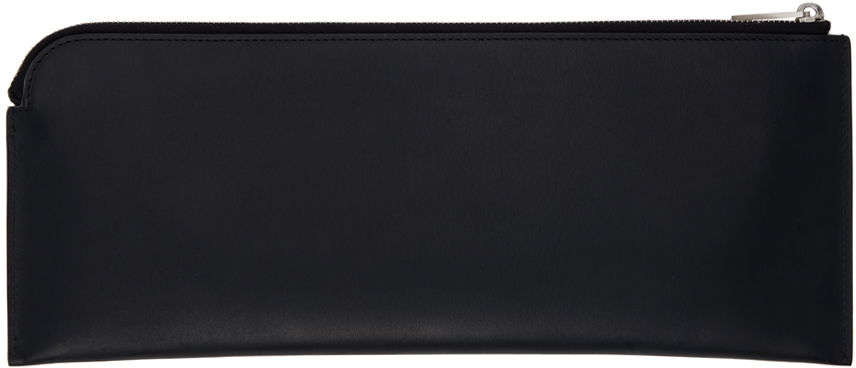 Tegnebog Rick Owens Black Invite Wallet Sort | RA02D0515 LGE, 1