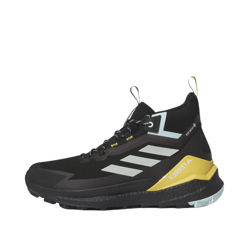 Outdoor adidas Performance Terrex Free Hiker Gore-Tex 2.0 Black Aqua Yellow Sort | IF4919