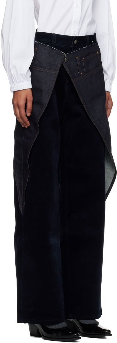 Jeans Andersson Bell Andersson Bell Zoe Wrap Jeans Mørkeblå | apa850w, 1