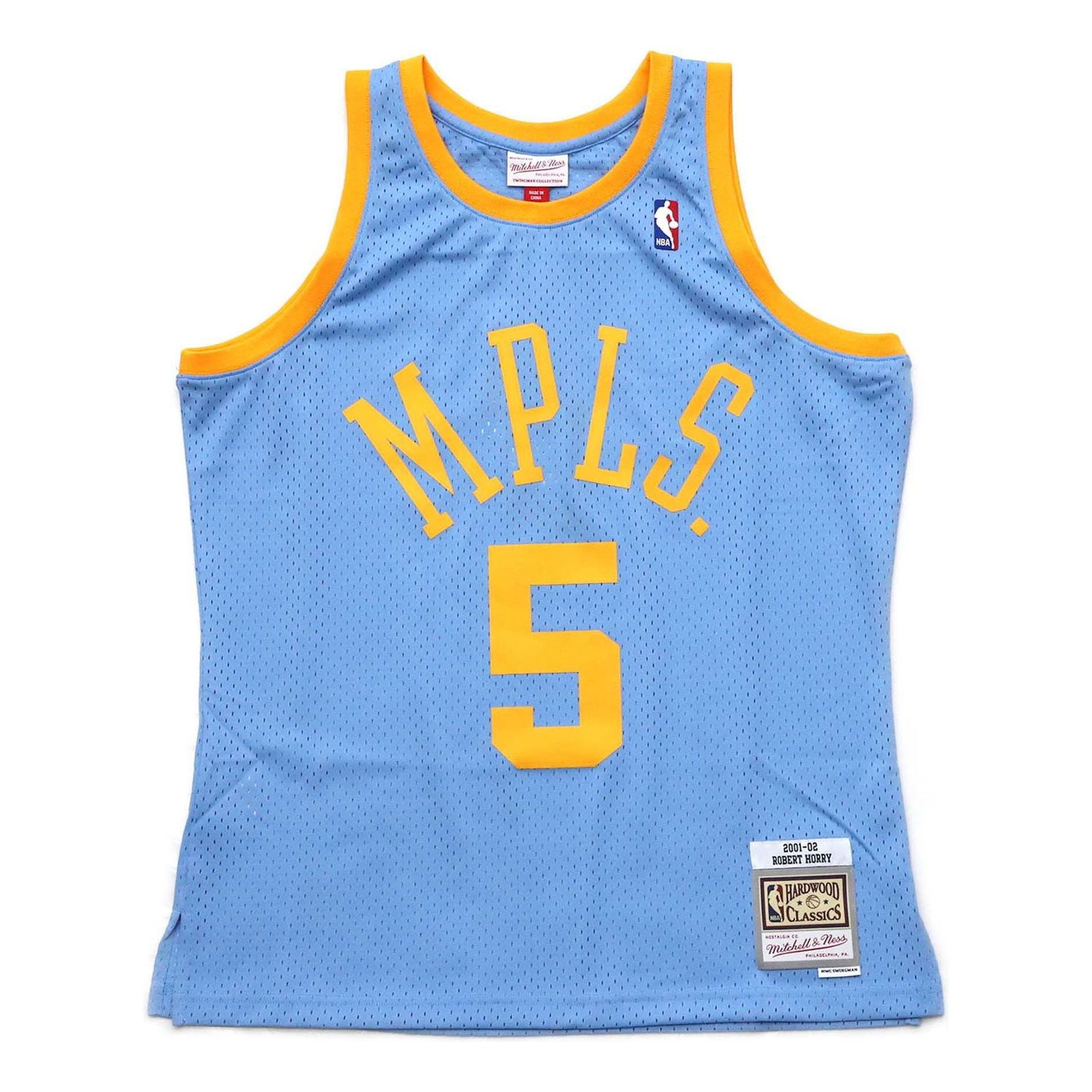 Jersey Mitchell & Ness NBA Lakers HWC Swingman Jersey 'Horry' Blå | 200105799, 0