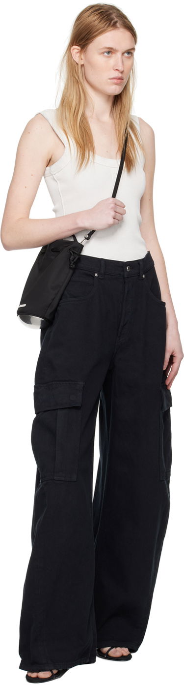 Tanktop Alexander Wang Alexanderwang.t Embossed Tank Top Hvid | 4CC2241455, 3