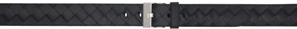 Bælter Bottega Veneta Intrecciato Watch Belt Sort | 799046 V4KF1 8803, 0