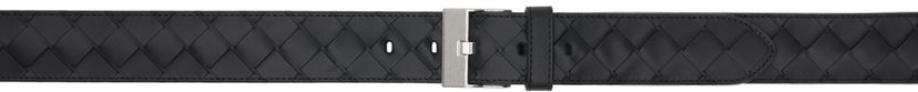Bælter Bottega Veneta Intrecciato Watch Belt Sort | 799046 V4KF1 8803