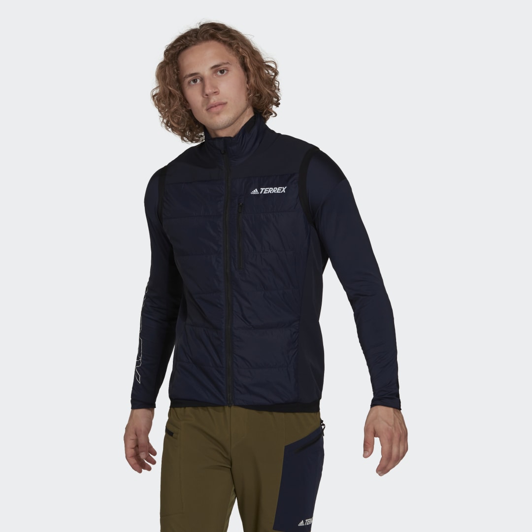 Vest adidas Performance Terrex Primaloft Hybrid Insulation Vest Mørkeblå | GQ2292, 0