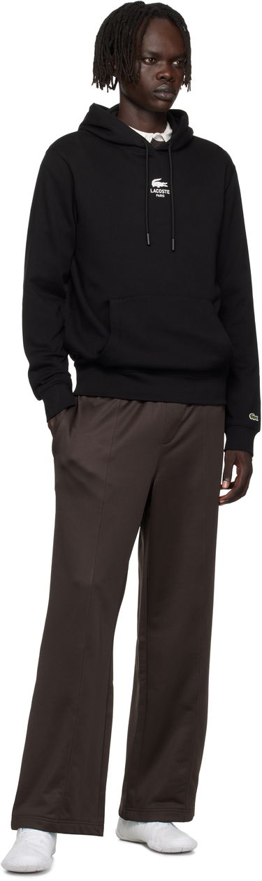 Sweatshirt Lacoste Print Hoodie Sort | SH2740_031, 3
